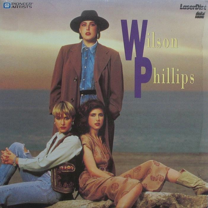 Pochette LASERDISC Wilson Phillips:Wilson Phillips (1990) - Édition physique d'occasion à vendre