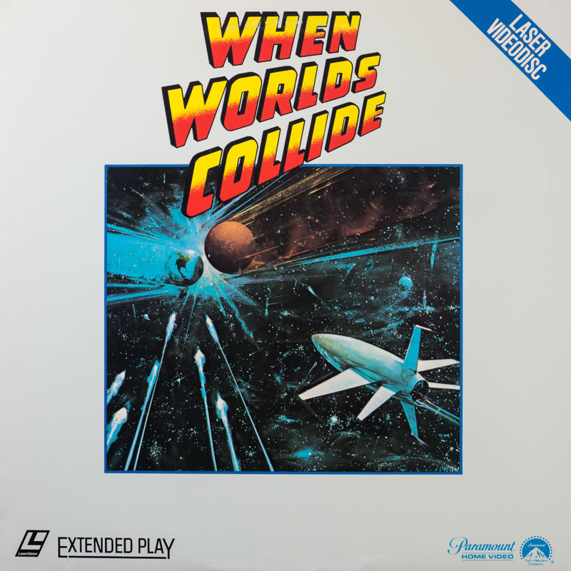 Pochette LASERDISC WhenWorlds Collide (1951) - Édition physique d'occasion à vendre