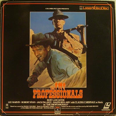 Pochette LASERDISC Professionals, The (1966) - Édition physique d'occasion à vendre