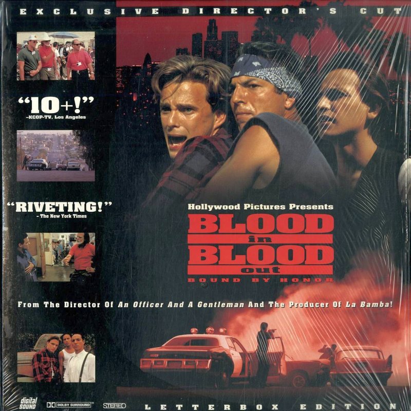 Pochette LASERDISC Blood In Blood Out (Bound by Honor) (1993) - Édition physique d'occasion à vendre