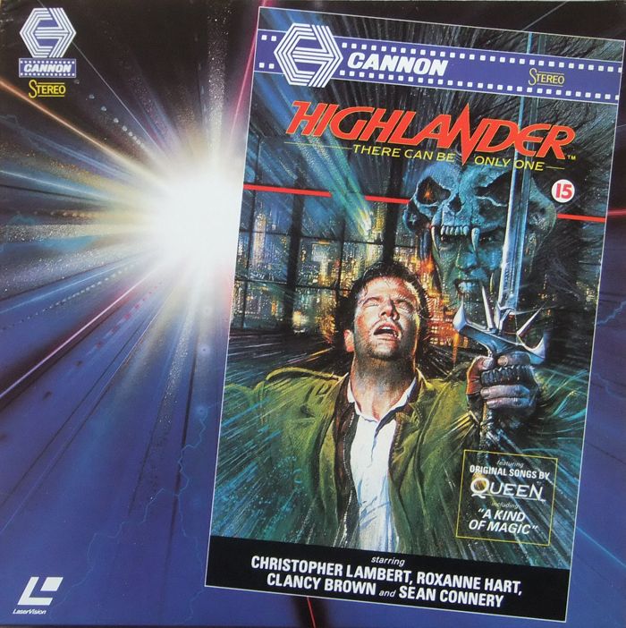 Pochette LASERDISC Highlander (1986) - Édition physique d'occasion à vendre
