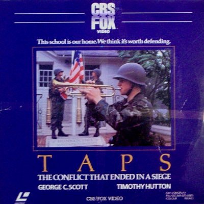 Pochette LASERDISC Taps (1981) - Édition physique d'occasion à vendre