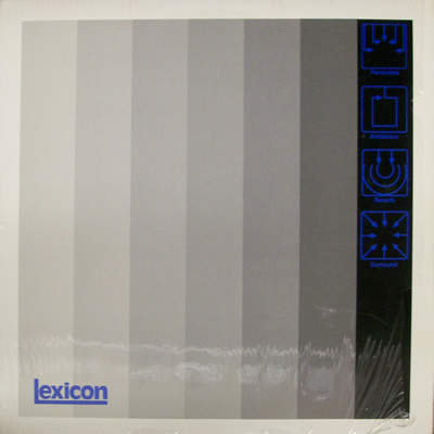 Pochette LASERDISC Lexicon CP-1Digital Audio Environment Processor Demonstration Laserdisc (1989) - Édition physique d'occasion à vendre