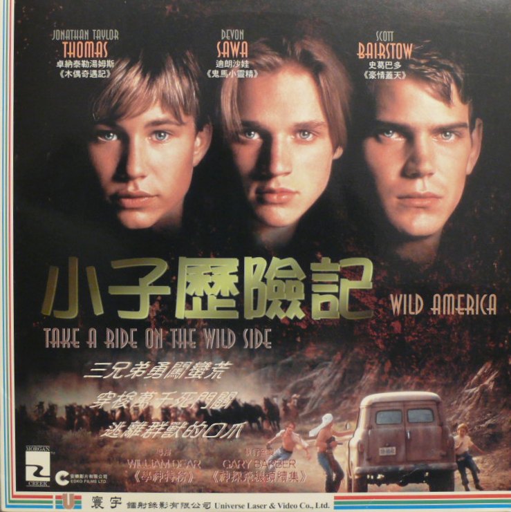 Pochette LASERDISC Wild America (1997) - Édition physique d'occasion à vendre