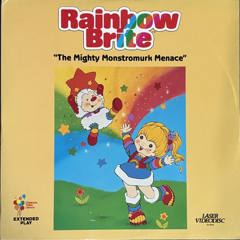 Pochette LASERDISC Rainbow Brite: The Mighty Monstromurk Menace (1983) - Édition physique d'occasion à vendre