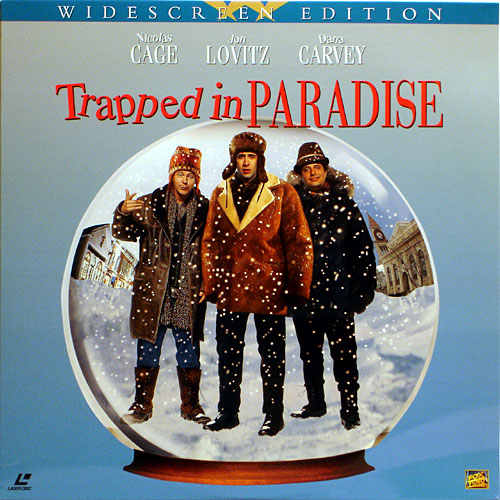 Pochette LASERDISC Trapped In Paradise (1994) - Édition physique d'occasion à vendre