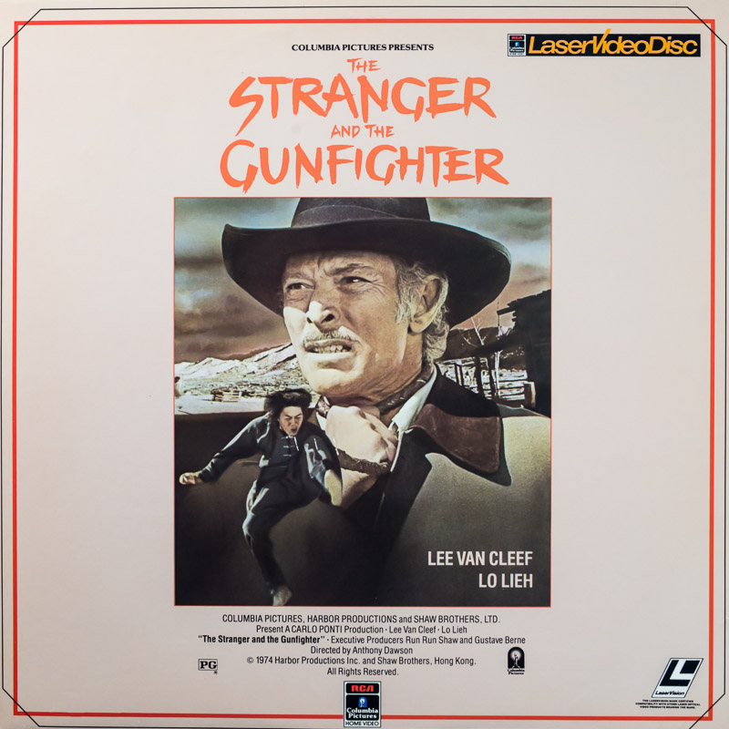 Pochette LASERDISC Stranger And The Gunfighter, The (1974) - Édition physique d'occasion à vendre