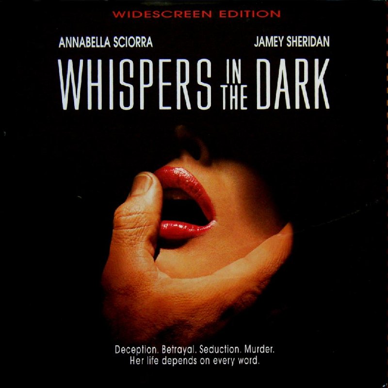 Pochette LASERDISC Whispers in the Dark (1992) - Édition physique d'occasion à vendre