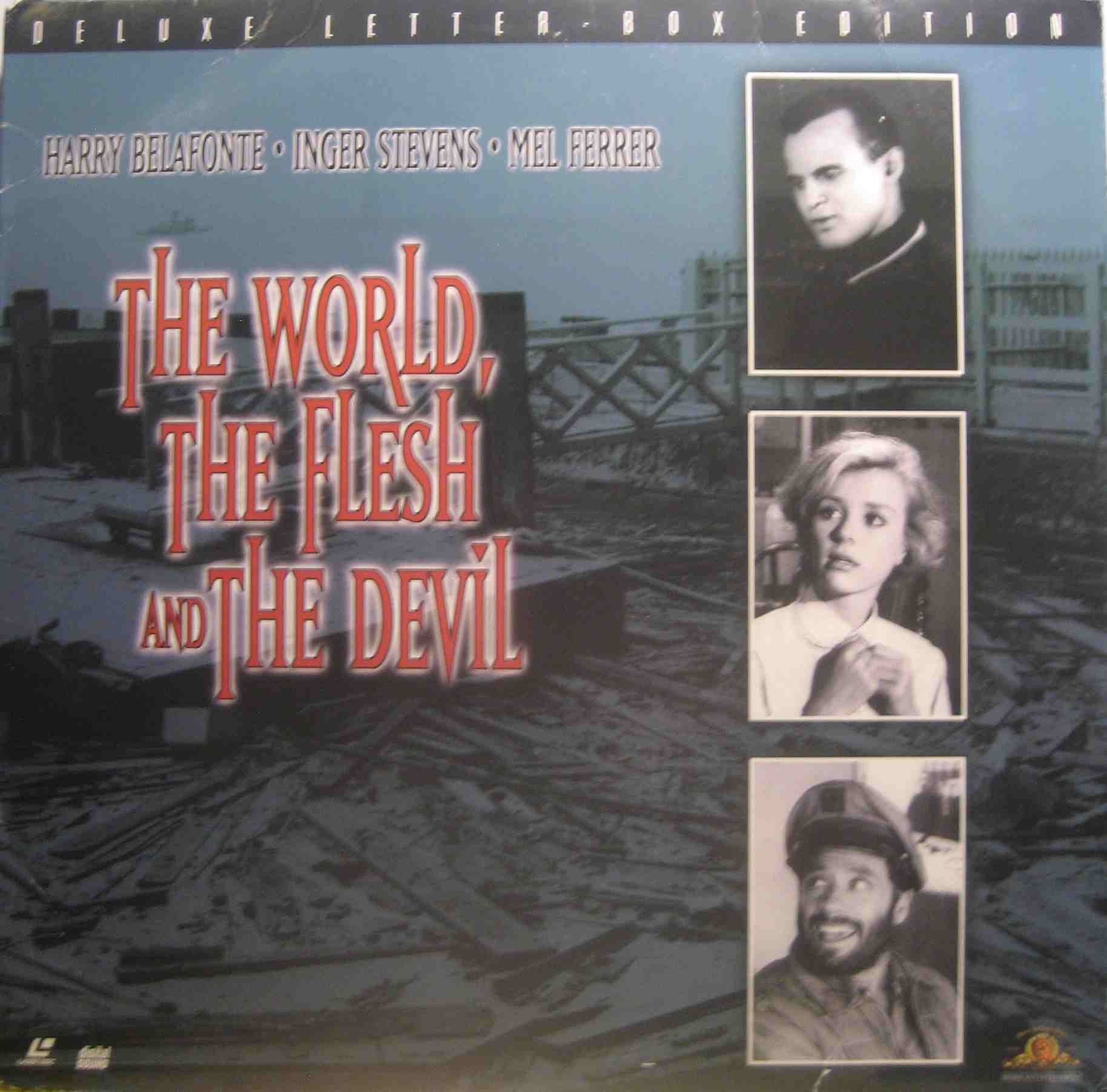 Pochette LASERDISC World, the Flesh and the Devil, The (1959) - Édition physique d'occasion à vendre