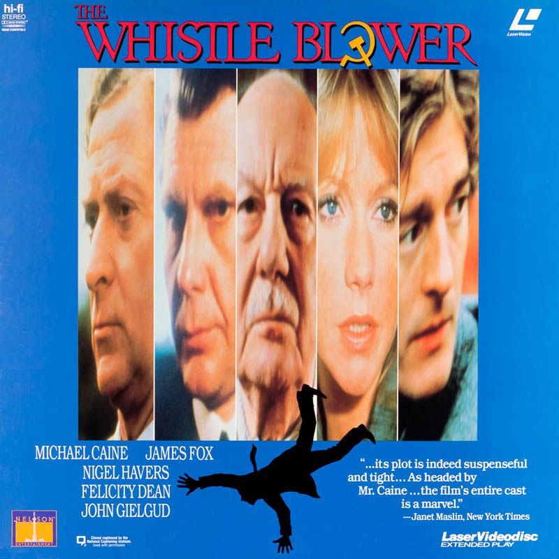 Pochette LASERDISC Whistle Blower, The (1986) - Édition physique d'occasion à vendre