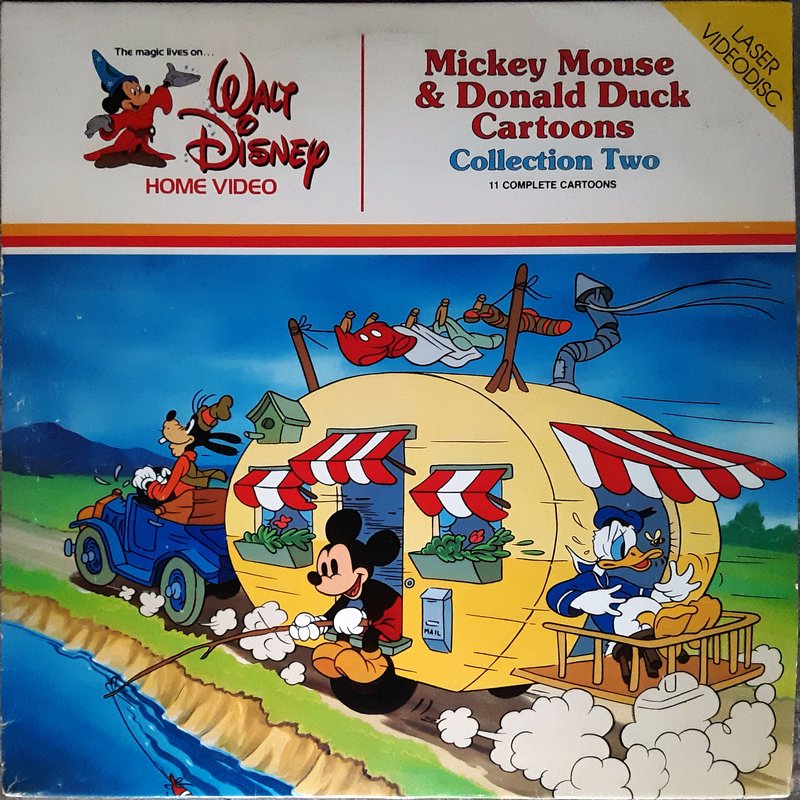 Pochette LASERDISC Mickey Mouse & Donald Duck Cartoons: Collection Two (1982) - Édition physique d'occasion à vendre