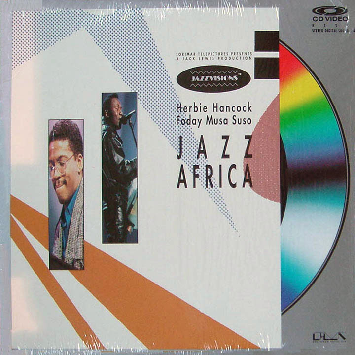 Pochette LASERDISC Jazzvisions: vol.1 Jazz Africa (1986) - Édition physique d'occasion à vendre