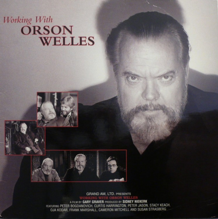 Pochette LASERDISC Working With OrsonWelles (1993) - Édition physique d'occasion à vendre