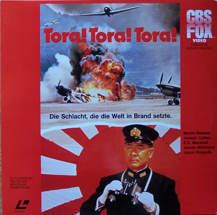 Pochette LASERDISC Tora! Tora! Tora! (1970) - Édition physique d'occasion à vendre