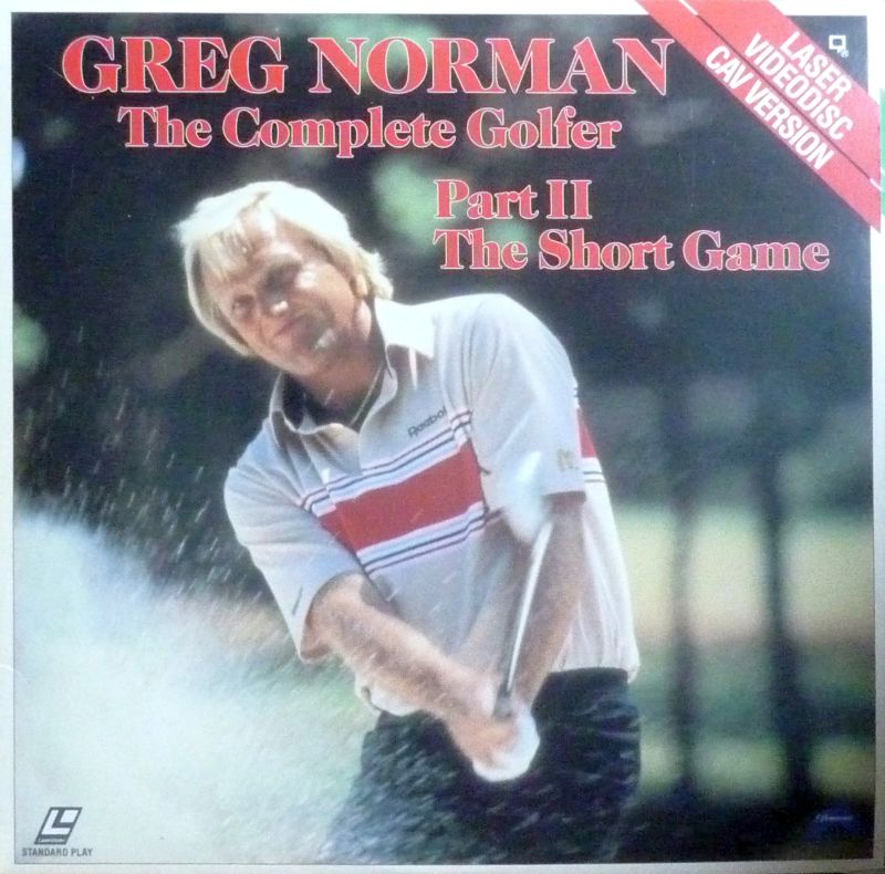 Pochette LASERDISC Greg Norman #2: CompleteGolfer (1988) - Édition physique d'occasion à vendre