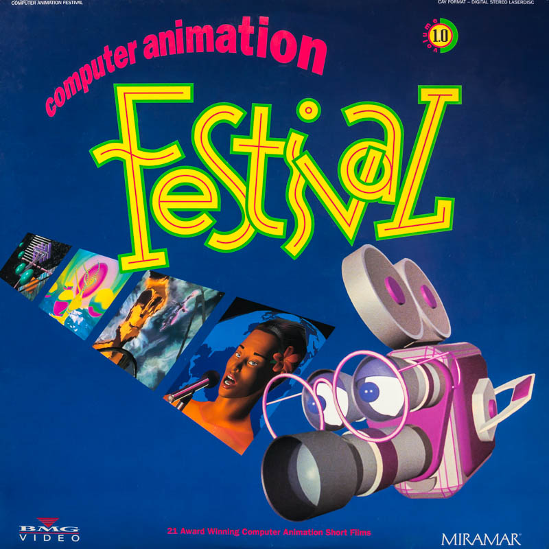 Pochette LASERDISC Computer Animation Festival #1 (1993) - Édition physique d'occasion à vendre