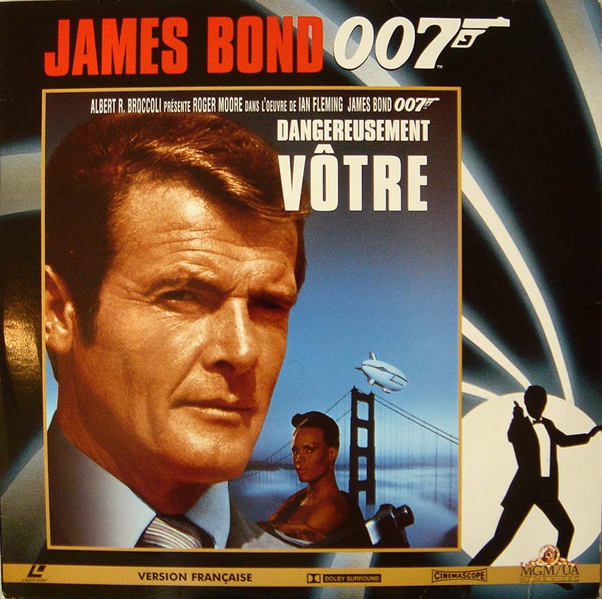 Pochette LASERDISC View to a Kill, A (1985) - Édition physique d'occasion à vendre