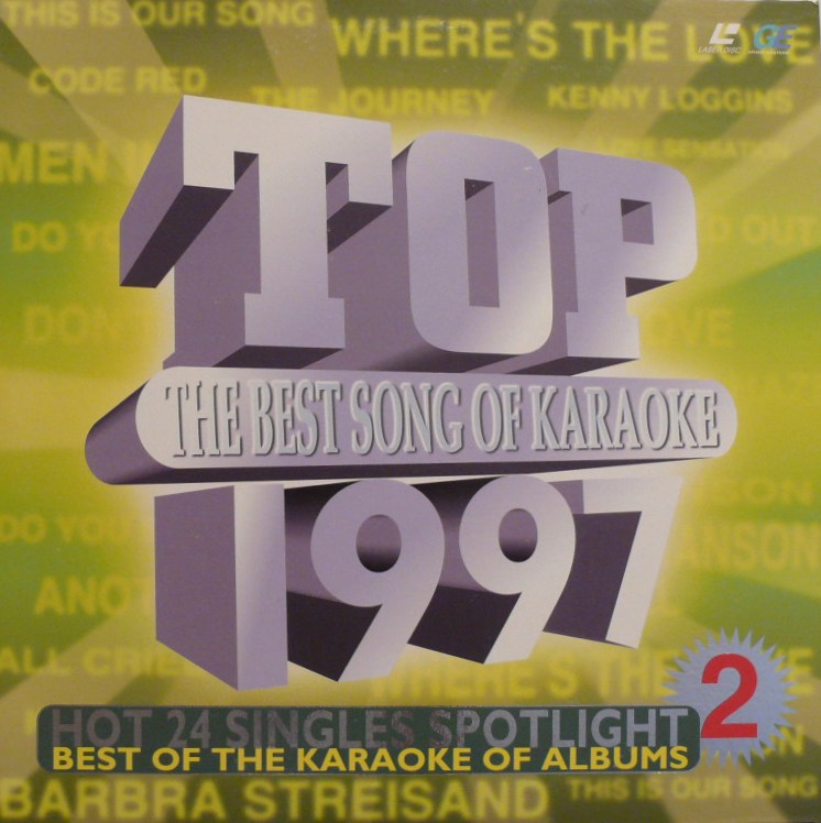 Pochette LASERDISC Top 1997: The Best Songof Karaoke Vol.2 (1997) - Édition physique d'occasion à vendre