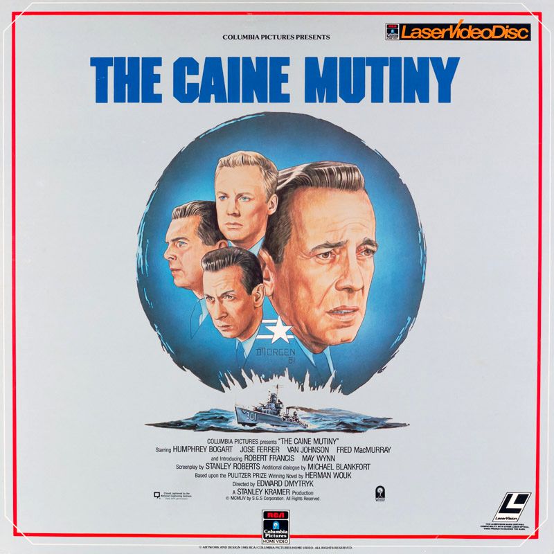 Pochette LASERDISC Caine Mutiny, The (1954) - Édition physique d'occasion à vendre