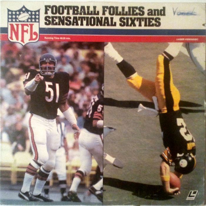 Pochette LASERDISC FootballFollies and Sensational Sixties (1981) - Édition physique d'occasion à vendre