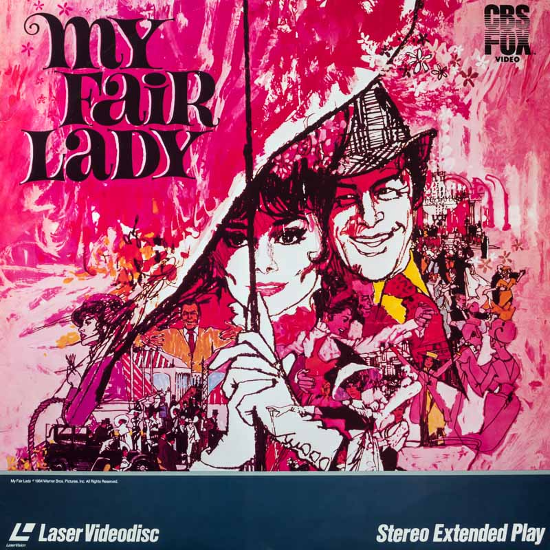 Pochette LASERDISC My Fair Lady (1964) - Édition physique d'occasion à vendre