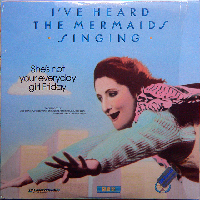 Pochette LASERDISC I've Heard the Mermaids Singing (1987) - Édition physique d'occasion à vendre
