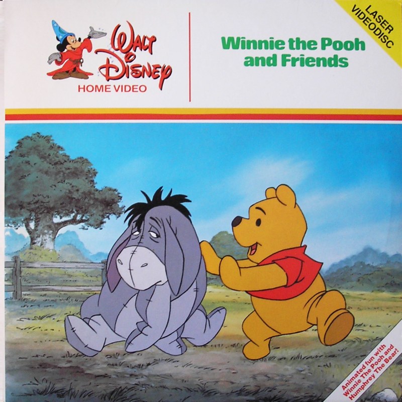 Pochette LASERDISC Winnie the Pooh and Friends - Édition physique d'occasion à vendre