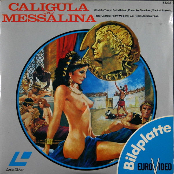 Pochette LASERDISC Caligula and Messalina (1982) - Édition physique d'occasion à vendre