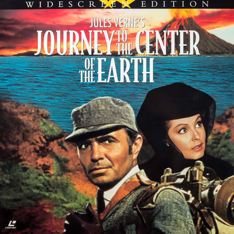 Pochette LASERDISC Journey to the Center of the Earth (1959) - Édition physique d'occasion à vendre