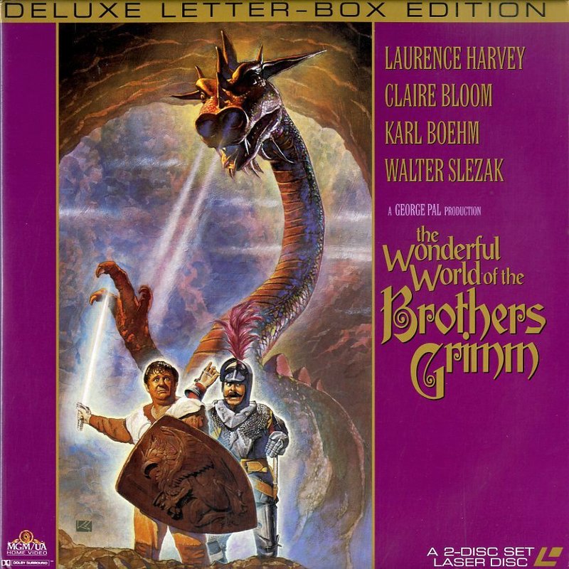 Pochette LASERDISC WonderfulWorld of The Brothers Grimm, The (1962) - Édition physique d'occasion à vendre