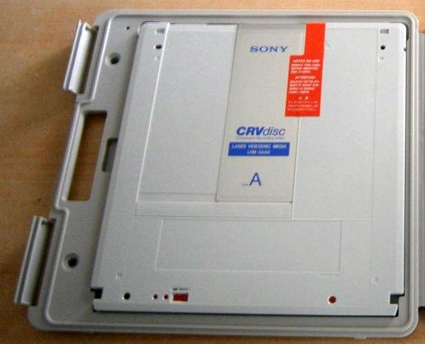 Pochette LASERDISC Recordable Laserdisc CRV - Édition physique d'occasion à vendre