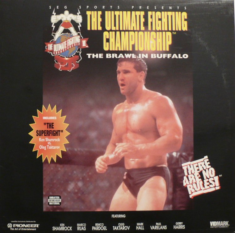 Pochette LASERDISC Ultimate Fighting Championship #7: Brawl in Buffalo (1996) - Édition physique d'occasion à vendre