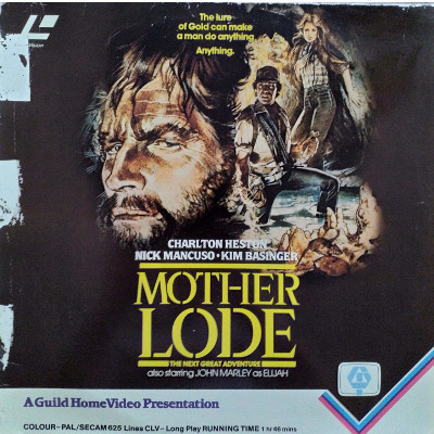 Pochette LASERDISC Mother Lode (1982) - Édition physique d'occasion à vendre