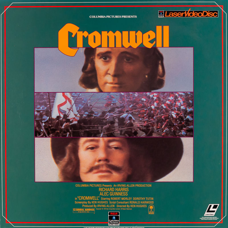 Pochette LASERDISC Cromwell (1970) - Édition physique d'occasion à vendre