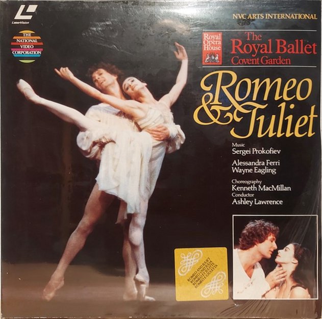Pochette LASERDISC Royal Ballet and Opera: Romeo and Juliet - Édition physique d'occasion à vendre