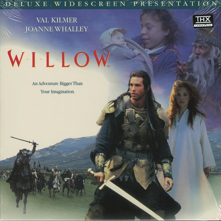 Pochette LASERDISC Willow (1988) - Édition physique d'occasion à vendre