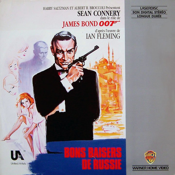 Pochette LASERDISC Liebesgrüsse aus Moskau (1963) - Édition physique d'occasion à vendre