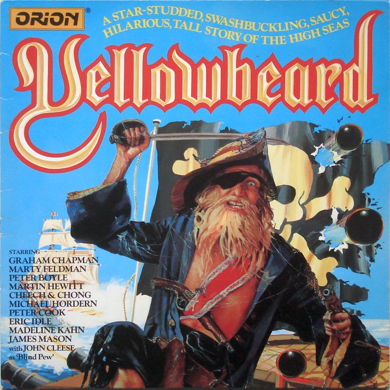 Pochette LASERDISC Yellowbeard (1983) - Édition physique d'occasion à vendre