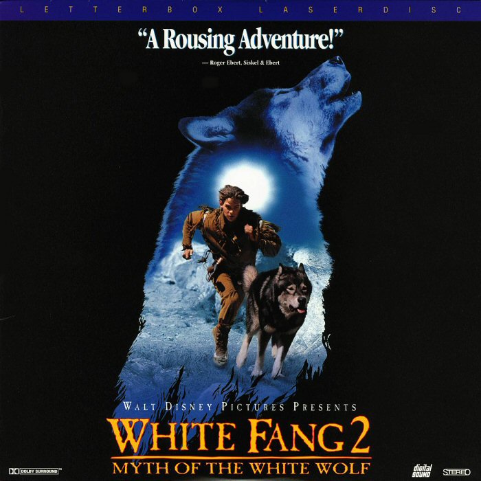 Pochette LASERDISC White Fang 2: Myth of The WhiteWolf (1994) - Édition physique d'occasion à vendre