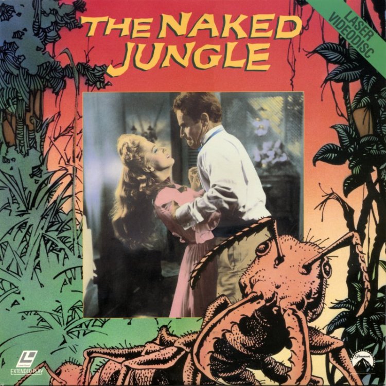 Pochette LASERDISC Naked Jungle, The (1954) - Édition physique d'occasion à vendre