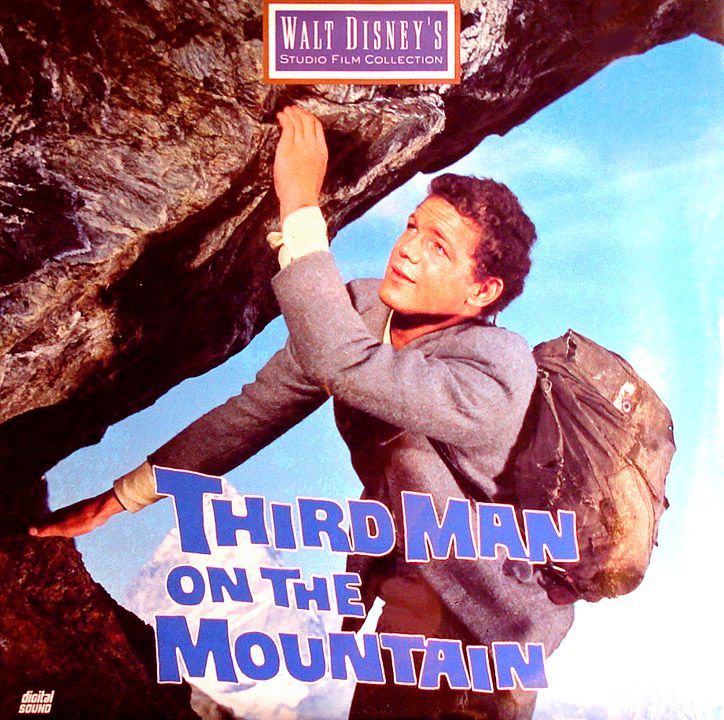 Pochette LASERDISC Third Man on the Mountain (1959) - Édition physique d'occasion à vendre