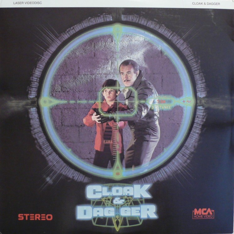 Pochette LASERDISC Cloak & Dagger (1984) - Édition physique d'occasion à vendre