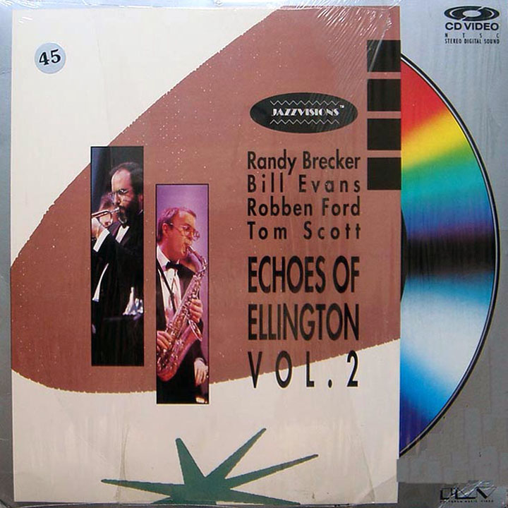 Pochette LASERDISC Jazzvisions: vol.10Echoes of Ellington 2 (1986) - Édition physique d'occasion à vendre