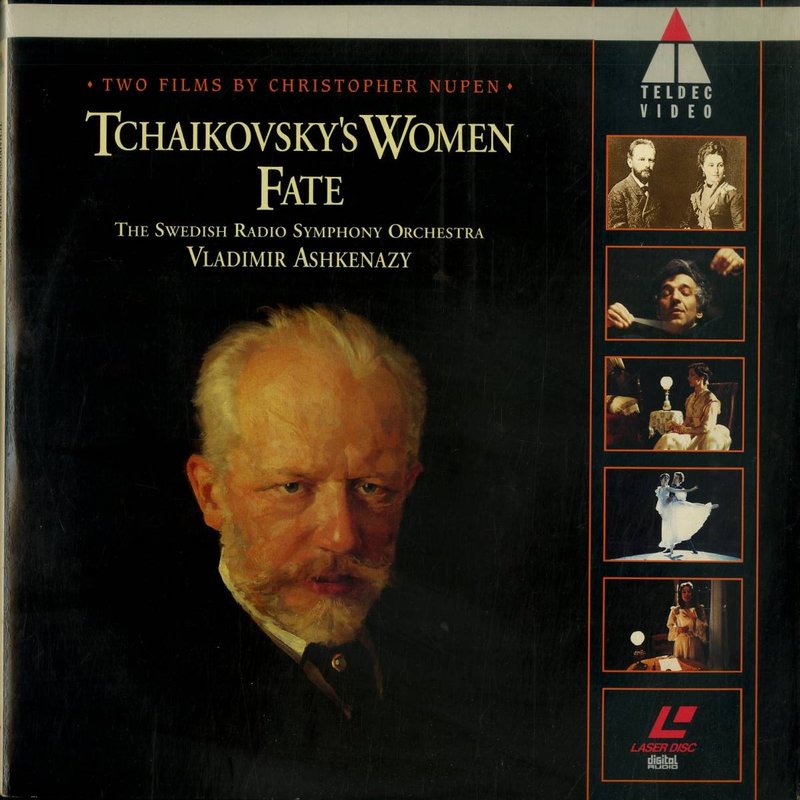 Pochette LASERDISC Tchaikovsky's Women/Fate: 2 Films By Christopher Nupen (1988) - Édition physique d'occasion à vendre