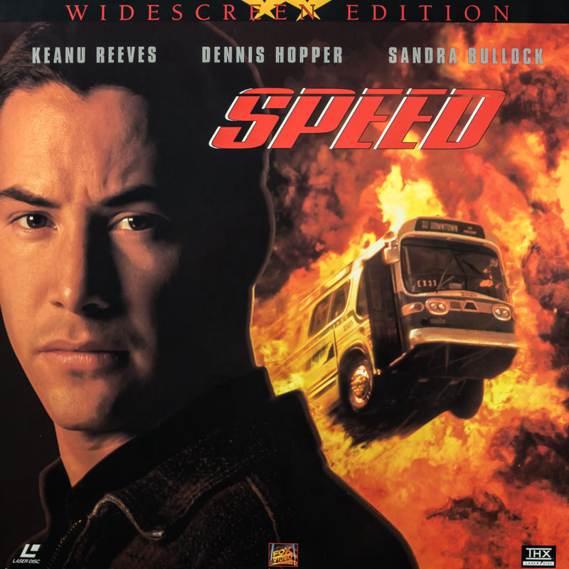 Pochette LASERDISC Speed (1994) - Édition physique d'occasion à vendre