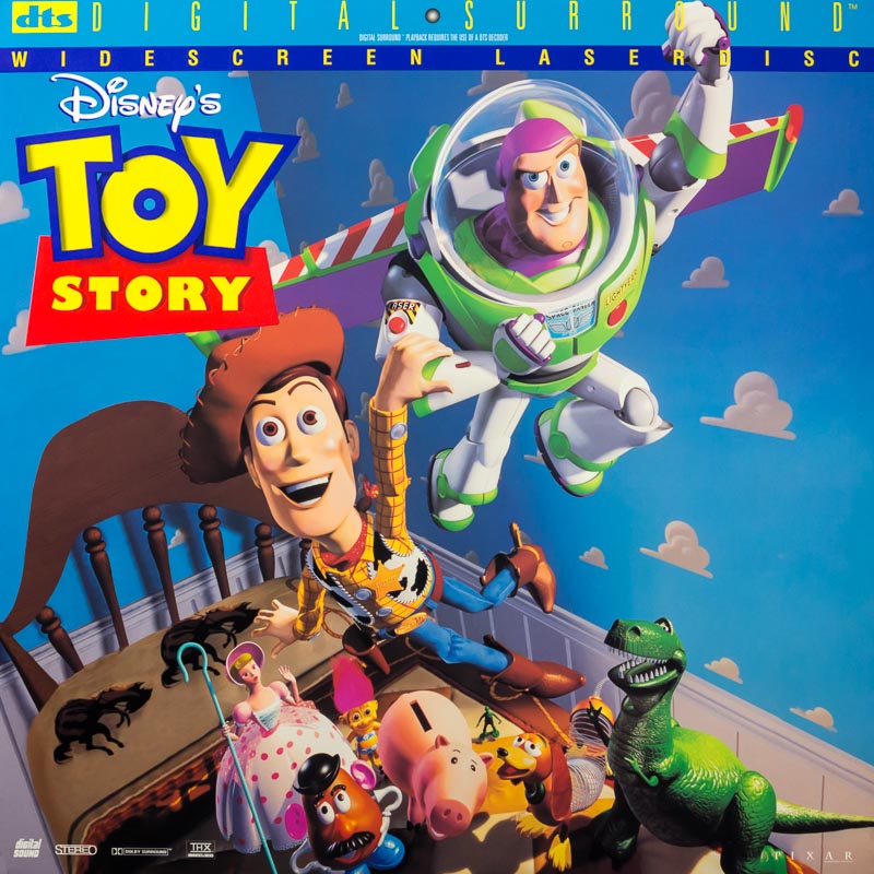 Pochette LASERDISC Toy Story (1995) - Édition physique d'occasion à vendre