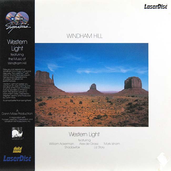 Pochette LASERDISC Windham Hill:Western Light (1984) - Édition physique d'occasion à vendre