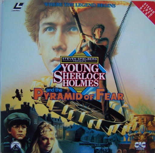 Pochette LASERDISC Young Sherlock Holmes (1985) - Édition physique d'occasion à vendre
