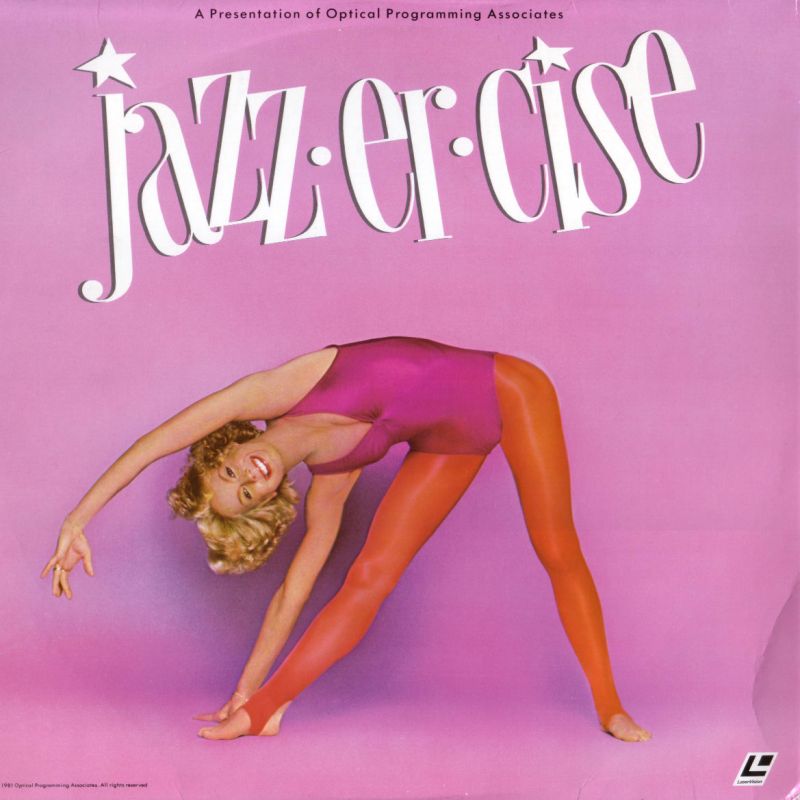 Pochette LASERDISC Jazzercise (1981) - Édition physique d'occasion à vendre