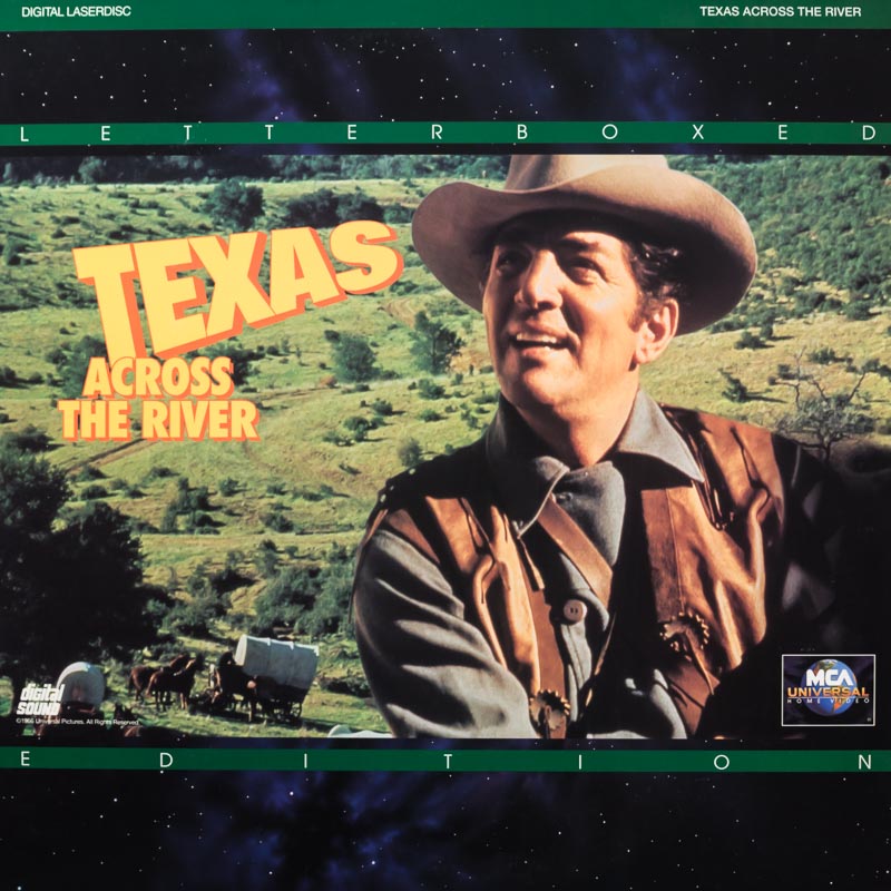 Pochette LASERDISC Texas Across The River (1966) - Édition physique d'occasion à vendre